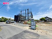 【新築分譲全4棟】ご成約キャンペーン実施中。詳細はスタッフまでお問合せ下さい。（左端）