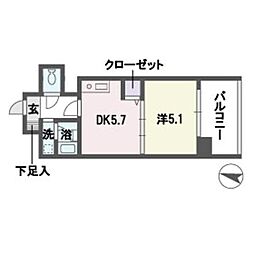 西鉄平尾駅 5.2万円