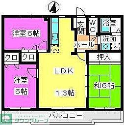間取図画像 3LDK