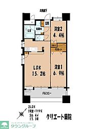 クリエート薬院 2階