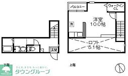 レジアス今宿 ワンルームの間取図画像