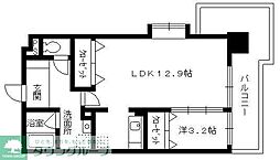 セレス別府 1LDKの間取図画像