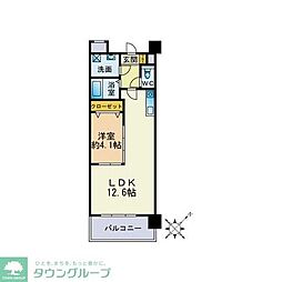 SUCCESS伊都本館 1LDKの間取図画像