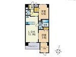 CielMaison 2SLDKの間取図画像