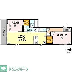 (仮称)D-ROOM樋井川4丁目 2階