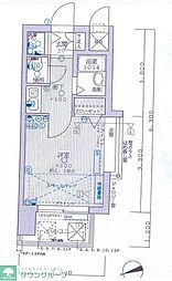 ライオンズマンション大濠第3 1Kの間取図画像