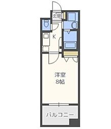 赤坂ランドマークタワー 1Kの間取図画像