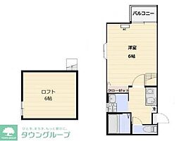 イル・グラッツィア薬院 1Kの間取図画像