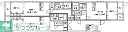 サニーガーデン下山門 1LDKの間取図画像