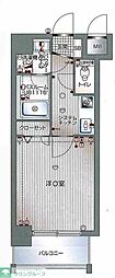 アクアシティ天神ノース 1Kの間取図画像