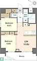 S-RESIDENCE薬院aureate10階17.2万円