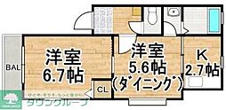 コンフォートベネフィス姪浜III 2階