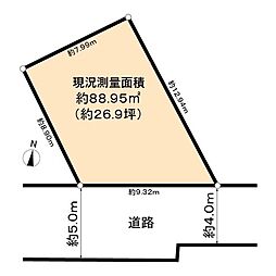 箕面市新稲4丁目 売地