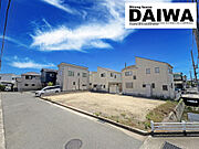 ■現地写真(造成イメージ加工)■全２区画のゆったりとした敷地！約４０坪〜４１坪！