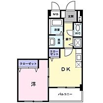 カルフ－ル緑井  ｜ 広島県広島市安佐南区緑井4丁目（賃貸マンション1DK・1階・34.34㎡） その2