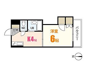 第1下原ビル  ｜ 広島県広島市安佐南区緑井3丁目（賃貸マンション1K・4階・22.32㎡） その2