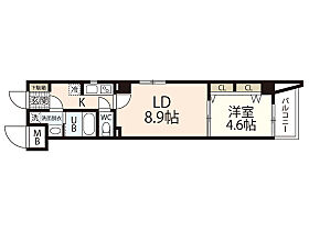 広島県広島市南区段原3丁目（賃貸マンション1LDK・4階・37.56㎡） その2