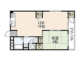 小川マンション  ｜ 広島県広島市安佐南区長束2丁目（賃貸マンション1LDK・3階・47.04㎡） その2