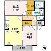 プリマベーラ沖村  ｜ 広島県広島市安佐南区川内6丁目（賃貸アパート2LDK・2階・55.40㎡） その2