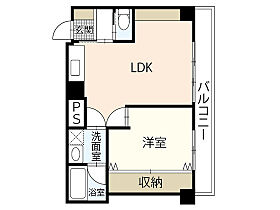 villa KODAMA  ｜ 広島県広島市中区千田町3丁目（賃貸マンション1LDK・4階・42.00㎡） その2