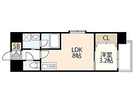 広島県広島市中区西白島町（賃貸マンション1LDK・5階・29.98㎡） その2