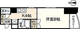 広島県広島市中区東白島町（賃貸マンション1K・5階・26.82㎡） その2