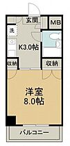 山市ビル  ｜ 広島県広島市西区己斐本町1丁目（賃貸マンション1K・4階・25.20㎡） その2