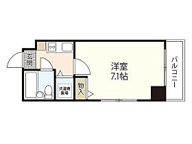 広島県広島市中区小網町（賃貸マンション1K・9階・18.49㎡） その1