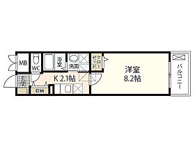 広島県広島市中区江波東1丁目（賃貸マンション1K・4階・28.26㎡） その2