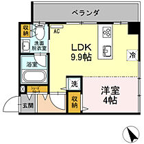 広島県広島市中区白島九軒町（賃貸マンション1LDK・2階・32.50㎡） その2