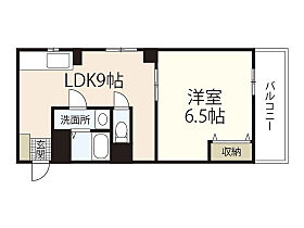 広島県広島市西区南観音町（賃貸マンション1LDK・5階・44.00㎡） その1