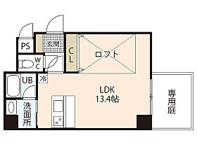 プロヴァンス宝町  ｜ 広島県広島市中区宝町（賃貸マンション1R・1階・18.72㎡） その2