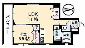 広島県広島市西区横川町3丁目（賃貸マンション1LDK・5階・48.20㎡） その2