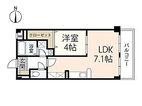 ＡＭＢＩＴＩＯＵＳ高志  ｜ 広島県広島市安芸区中野東7丁目（賃貸マンション1LDK・1階・36.12㎡） その2