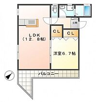 ヘーベルメゾン鹿籠  ｜ 広島県安芸郡府中町鹿籠1丁目（賃貸アパート1LDK・1階・47.63㎡） その2