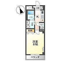 広島県広島市中区舟入本町（賃貸マンション1K・4階・28.05㎡） その2