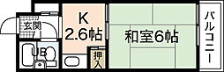 間取図画像 1K