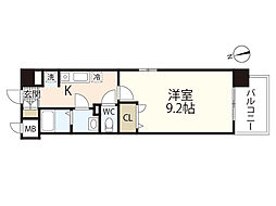 第30友建ビル 1Kの間取図画像