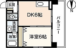 間取図画像 1DK