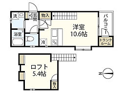 間取図画像 ワンルーム