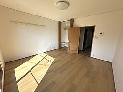 サンハイム阿品B 2階1Kのリビング/ダイニング