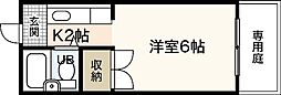 間取図画像 1K
