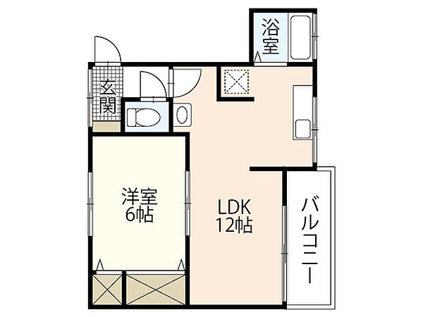 田渕ビル ｜広島県広島市中区猫屋町(賃貸マンション1LDK・3階・39.00㎡)の写真 その2