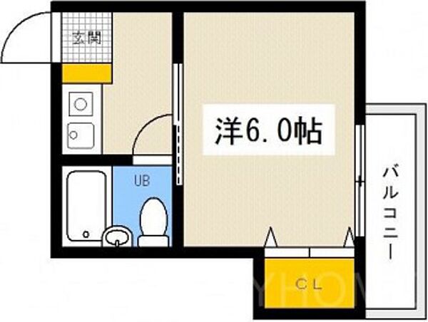 プルメリア ｜広島県広島市安佐南区長束西1丁目(賃貸マンション1K・3階・17.82㎡)の写真 その2