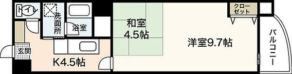 マルベニ堺町ビル ｜広島県広島市中区堺町1丁目(賃貸マンション2K・10階・42.41㎡)の写真 その2