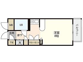 RX西広島  ｜ 広島県広島市西区小河内町1丁目（賃貸マンション1R・3階・20.32㎡） その2