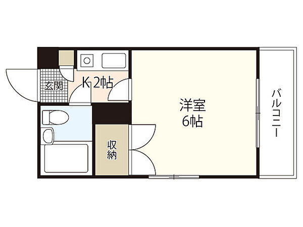 ベル西原 ｜広島県広島市安佐南区西原5丁目(賃貸マンション1K・3階・15.75㎡)の写真 その2