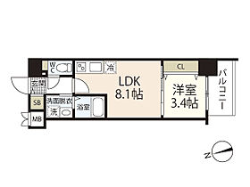 Ｓ－ＲＥＳＩＤＥＮＣＥ天満町ｂａｒｋ  ｜ 広島県広島市西区天満町（賃貸マンション1LDK・13階・29.87㎡） その2