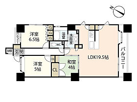 広島県広島市南区稲荷町（賃貸マンション3LDK・13階・79.81㎡） その2