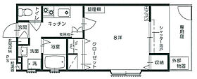 コーポエイティ　A棟  ｜ 広島県広島市安佐南区祇園7丁目（賃貸アパート1K・1階・27.00㎡） その2